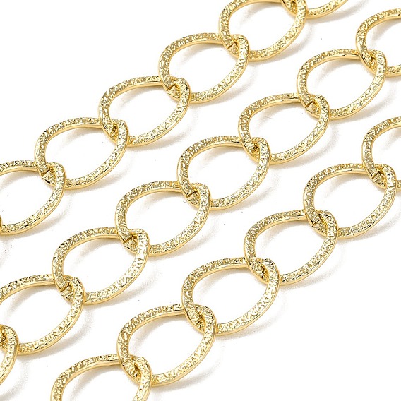 Оксидированные алюминиевые текстурированные бордюрные цепи, несварные, с катушкой