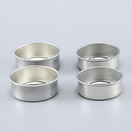 Aluminum Candle Cup Holder, Candle Drip Protectors, Empty Case for Candle Making