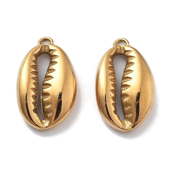 Вакуумное покрытие pvd 304 подвески из нержавеющей стали, шарм из ракушек