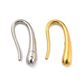 304 Stainless Steel Dangle Earrings, Teardrop