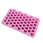 Heart DIY Silicone Molds, Fondant Molds, for Ice, Chocolate, Candy, UV Resin & Epoxy Resin Craft Making, 55 Cavities