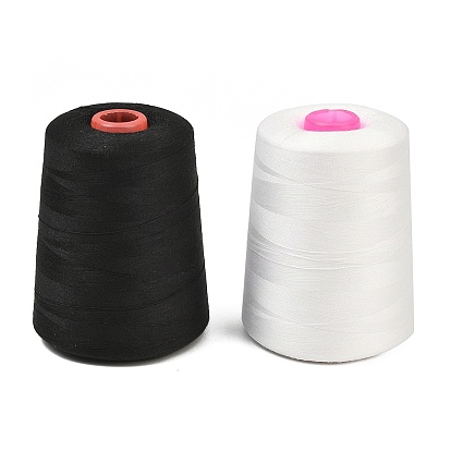 Fils à broder en polyester pour machines, fil à coudre