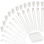 DIY Necklace Making Finding Kit, Including Brass Cable Chains Necklace Making & Chain Extender & Snap on Bails