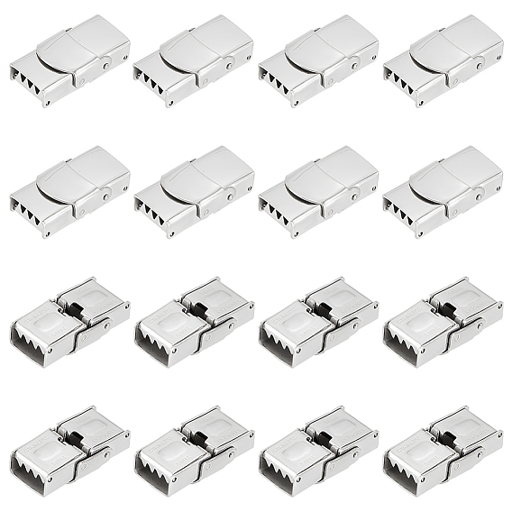 20 устанавливает гладкую поверхность 201 застежки для часов из нержавеющей стали