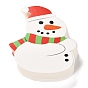 Christmas Theme Snowman Shape Paper Candy Lollipops Cards, for Baby Shower and Birthday Party Decoration