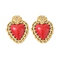 304 нержавеющей стальной эмали подвески, ионное покрытие (ip), сердце прелести, золотые
