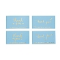 4 Bags 4 Style Laser Thank You for Supporting My Small Business Card, for Decorations, Rectangle