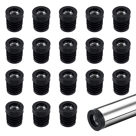 40 шт. круглая пластиковая заглушка для трубки