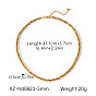 5MM 304 Stainless Steel Rope Chain Necklaces for Men Women