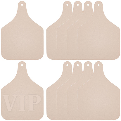 Кожаные этикетки, с отверстием, для джинсов своими руками, , обуви, аксессуары для шляп, прямоугольные