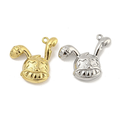304 Stainless Steel Pendants, Rabbit Charm