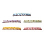 3Pcs 3 Style Natural Gemstone & Glass Seed Beaded Stretch Bracelets Set for Women