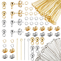 DIY Jewelry Kit, Inclduing  Stud Earring Finding, Jump Ring, Eye Pins