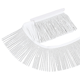 2Yards Velvet Tassel Fringe Trimming, Clothes Decoration, Costume Accessories, with Rhinestone
