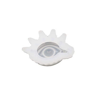 Evil Eye Food Grade Silicone Display Decoration Molds, Resin Casting Molds, for UV Resin, Epoxy Resin Craft Making