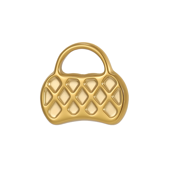 304 подвески из нержавеющей стали, подвески для сумочек, ионное покрытие (ip)