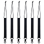 6 Sangle de ski en nylon imitation avec alliage