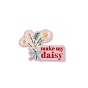 Sun Butterfly Daisy Computerized Embroidery Cloth Iron on Patches, Stick On Patch, Costume Accessories, Appliques