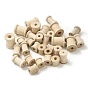 Defective Schima Wood Sewing Embroidery Thread Spool, Empty Bobbins, for Embroidery and Sewing Machines