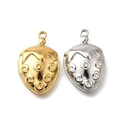 304 подвески из нержавеющей стали, ионное покрытие (ip), клубничное очарование