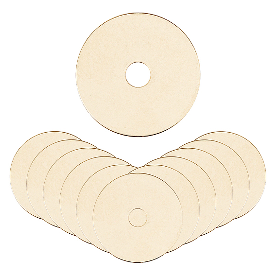 12шт. латунные плоские шайбы, для ручек и ручек для коробок