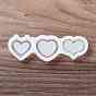 Shaker Molds, DIY Heart Quicksand Silicone Molds, Resin Casting Molds, for UV Resin, Epoxy Resin Craft Making
