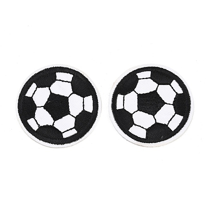 Полиэстер, компьютерная вышивка, нашивки, пришивные и приклеиваемые утюгом., футбол, аппликации нашивки