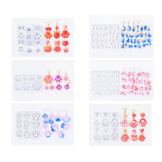 Формы для подвесок своими руками, формы для литья смолы, для уф-смолы, изготовление изделий из эпоксидной смолы