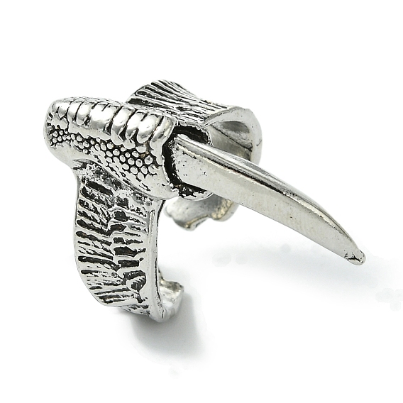 Мужские кольца на палец-манжету из сплава лап, открытые кольца, без свинца и без кадмия