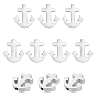 10 шт. 304 бусины из нержавеющей стали, якорь