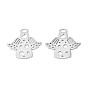 Pendentifs en acier inoxydable, ange