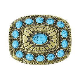 Сплав пряжки, застежка на пояс, прямоугольные