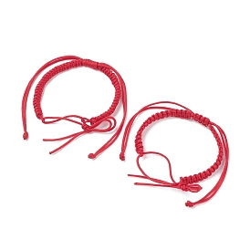 Piezas de pulseras trenzadas de nailon