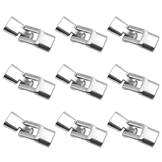 Brass Fold Over Clasps