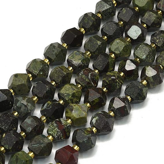 Натуральный дракон, восьмиугольный, граненые