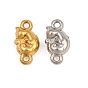304 Stainless Steel Connector Charms, Cat Shape Links