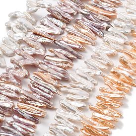 Натуральный жемчуг в стиле барокко кеши, культивированный пресноводный жемчуг, наггетсы овальные