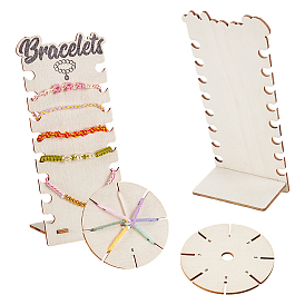 2наборы досок для намотки деревянных ниток, шпулька для нити, карточка-органайзер ниток для вышивки крестиком