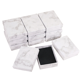 Cajas de cartón de papel de joyería, Rectángulo