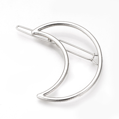 Alloy Brooches, For Scarf Clip, Cadmium Free & Lead Free, Moon