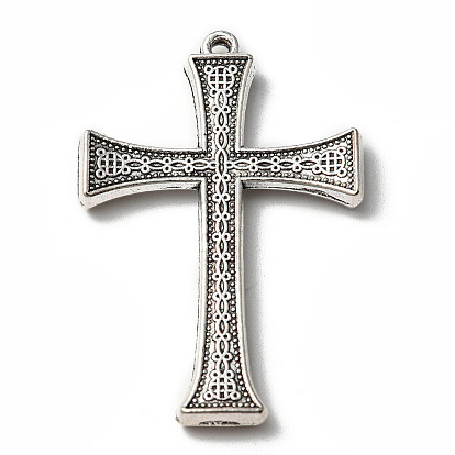 Сплавочные подвески тибетского стиля, крестик