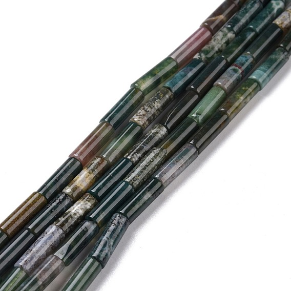 Natural Indian Agate Beads Strands, Column