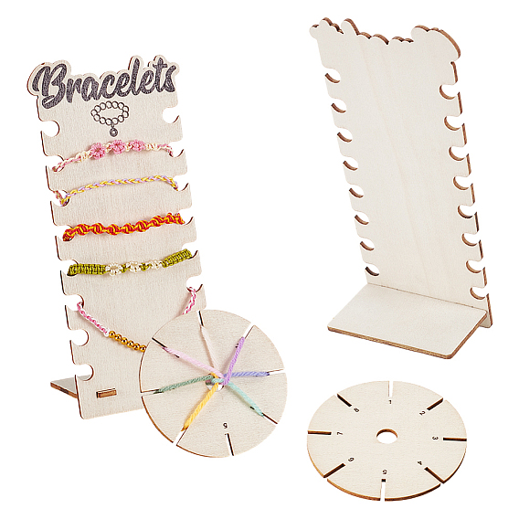 2наборы досок для намотки деревянных ниток, шпулька для нити, карточка-органайзер ниток для вышивки крестиком