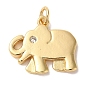 Стойка металлическая латунная микропрофилированная кубическая циркония подвески, письмо амулеты, без кадмия и без свинца, долговечный, слон