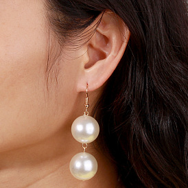 Exaggerated Pearl Earrings for Women - High-end and Versatile Accessories