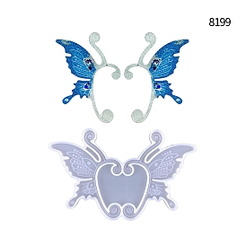 Butterfly Silicone Cuff Earring Molds, Resin Casting Molds, for UV Resin, Epoxy Resin Craft Making