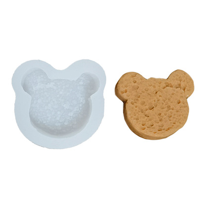 Bear Candle Silicone Molds, for DIY Candle Making