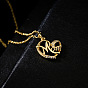18K Gold Plated CZ MOM Necklace - Perfect Mother's Day Gift!