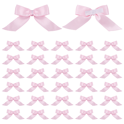 Бантом из полиэстера, бант для упаковки подарков с самоклеящейся пленкой