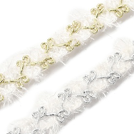 Филигранная кружевная отделка из полиэстера, волнистая обрезка для украшения домашнего текстиля